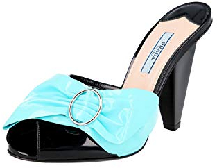 Prada Damen Mehrfarbig Leder Pumps 1XX327 06E F0TWE 36.5 EU