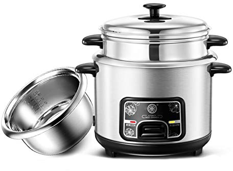 Olla arrocera, funciones multicocina, canasta vaporera 2 a 5 litros, función mantenimiento calor, control tecla, interior premium, arroz perfecto todo momento, rápido fácil, 8 funciones diferentes