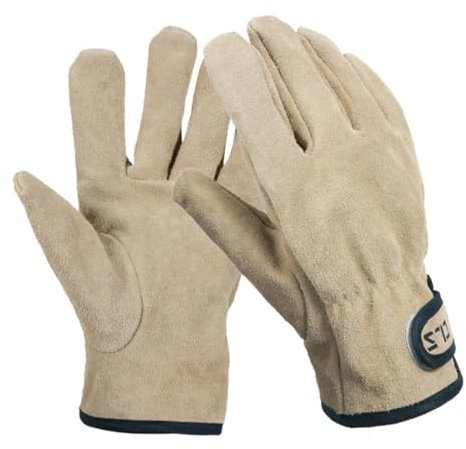 Hushuwan 1 par Anti-skållningshandskar Barbecue Mitt Outdoor Thicken Gloves Multifunktionshandskar Svetsarhandskar Säkerhetshandskar Grillhandskar Ugnshandske Arbetsisoleringsdynor Multifunktion/358