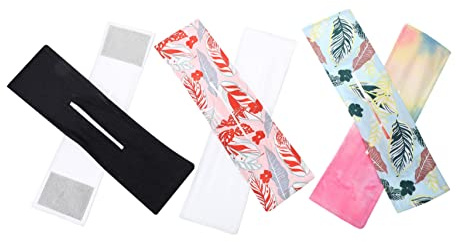 Healeved 6piezas Rizador De Pelo Moño Estampado Para Mujer Banda Para Hacer Moños Herramienta De Peinado Para Niña Diadema Giratoria Para Fiesta