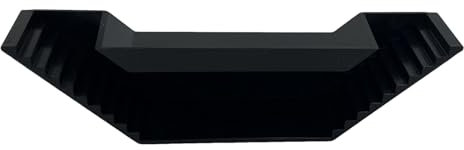 Aquarium Tunnel Underground, Tunnel Cave, Hiding Place for , Step Tunnel, Decoration for Landscaping Aquariums (Black)