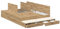 vidaXL Stauraumbettgestell Artisan Eiche 160X200 cm Holzwerkstoff Mit Stauraum Modernes Design Einfacher Aufbau Innen Möbel Lösung Elegant Erwachsenen Organisationsstil Funktional