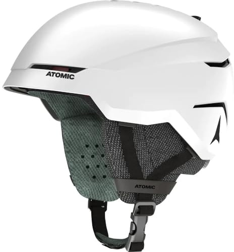ATOMIC SAVOR Skihelm in Weiß Größe S - Unisex für Erwachsene - 360° Fit System - Überlegener Aufprallschutz - Aircon Belüftungssystem - Kopfumfang 51-55 cm
