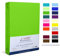 Camry Spannbettlaken 90x200cm - 100x200cm Apfelgrün Baumwolle Bettlaken Jersey Spannbetttuch Oeko-Tex 100