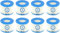 Mscomft VI Ersatz Filterkartusche für Pool, VI Filter Ersatzfilter,für Bestway Flowclear Pool Filter, für Bestway VI Filter, für Miami, Vegas, Monaco. Größe 6-58323 (8 Stück)
