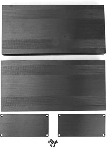 Aluminium Gehäuse, Alu Gehäuse Elektronik, Metallgehäuse Leergehäuse, Elektronisch Gehäuses, DIY-Elektronikplatine 68 x 145 x 300mm (300mm)