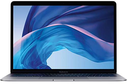 Apple Macbook Air de finales de 2018 con Intel Core i5 de 1,6 GHz, 13 pulgadas, 8 GB de RAM, SSD de 128 GB (con teclado Qwerty en español) - Gris espacial (Reacondicionado)