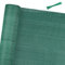 Yakimz Zaunblende Sichtschutz für Zaun & Balkongeländer, Schattiernetz Gartenzaun, Schattennetz, 150g/㎡ HDPE Gewebe Netz mit Kabelbinder, UV-stabilisiert, Wetterfest, Eißfest, 1 x 25 m, grün