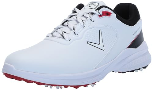 Callaway Men's Solana TRX v3 Golf Shoe, 10 D, White/Black