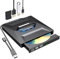 Colexy Lecteur Externe CD DVD USB 3.0 Type C, Lecteur de CD et DVD et Graveur Externe USB, Compatible avec Windows XP/Vista / 7/8 / 10/11 / Linux/Mac OS