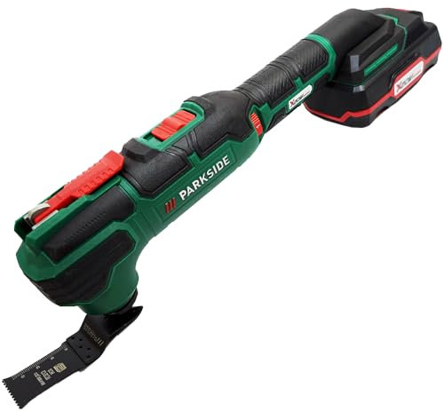 HEADNMORE® Bundle – Parkside – Batteria multifunzione 20 V PAMFW 20 + portachiavi (con batteria da 2 Ah inclusa)