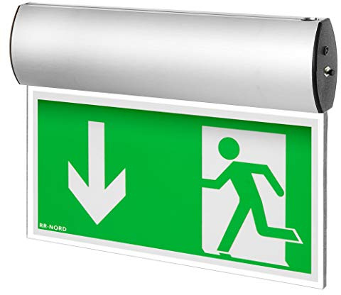 D'urgence Lampe Plafond Mural LED éclairage d'urgence Sauvetage Lampe Lumière d'urgence fuite Lampadaire Protection incendie caractères sauvetage, 20