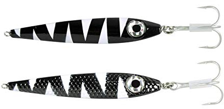 Spro Pilker Norwegen angeln Köder - Pilk X 400g Black Tiger