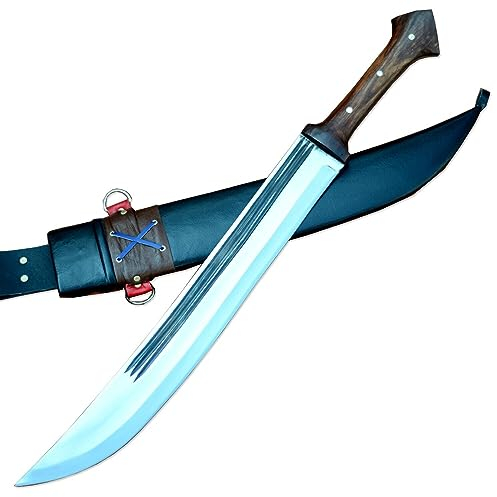 45 cm Lange Klinge Kindjal Machete-Handgeschmiedete Kindjal-Single Edge Kindjal-Arbeitsmesser-Bush Craft Machete