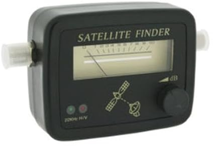 Localizador TV-SAT: portátil, fácil de usar, pantalla color, múltiples satélites, ideal para señalar y ajustar antenas.