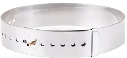 Braccialetto Sizer Bracciali Misuratore di Dimensioni Del Polso Strumento di Misura Metallo Gioiellieri Professionali Misurazione Del Polso Misuratore Metrico 15-25cm Bracciali
