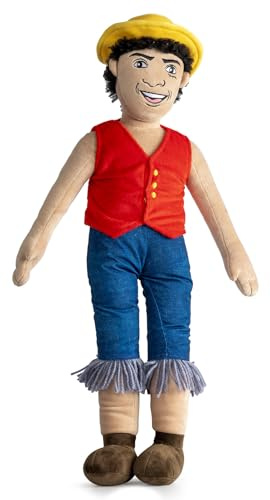 Jay Franco One Piece Luffy Plush Pillow - 66 cm Stuffed Character Pillow