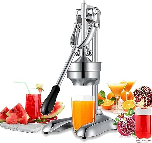 Kommersiell citrusjuicepress - kraftig manuell press för färsk fruktpress