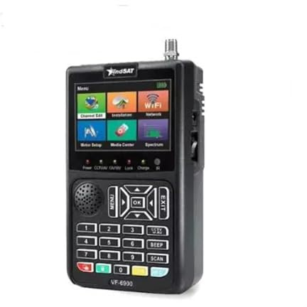 VF-6900 Satellite TV Receiver DVB-S2 CCTV AHD&TVI&CVI HD Camera Display Sat Finder H.264 Meter(VF-6900)