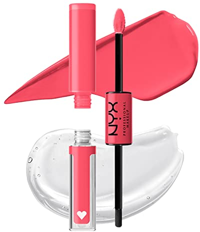 NYX Professional Makeup Lipgloss, Hochpigmentierte und langanhaltende Formel, Nicht abfärbend, Shine Loud, Movin' Up