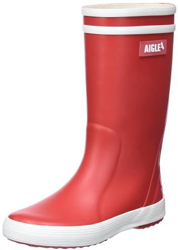 Aigle Mixte enfant Lolly Pop 2 Botte de pluie, Rouge Red White, 26 EU