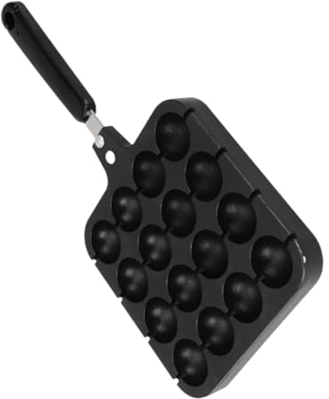 BESTonZON Piastra Per Takoyaki Stampo Antiaderente Facile Da Pulire Vassoio Portauova Leggero Liscio Senza Spigoli Per Cucinare Takoyaki