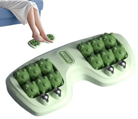 Masajeador De Fascia Plantar - 29x15x5cm Masajeador Plantar De Yoga | Cuidado De Relajación Muscular | Rodillo Portátil Para El Hogar, Gimnasio, Yoga, Viajes, Pies, Piernas