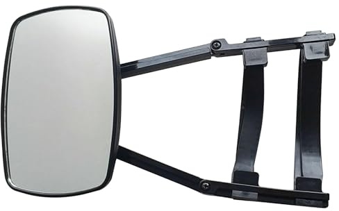 Creatives - Extensión de espejo retrovisor universal, ajustable, ajustable, espejo lateral de Creatives, para remolques, caravanas, vehículos, camiones, alta calidad