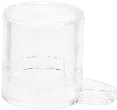 LALAFINA Contenedor de Agua para Hormigas en Acrílico Tazón Transparente, Comedero para Nidos Bebedero Fácil de Usar, para Alimentación de Insectos y Hormigueros