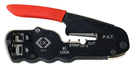 C.K Crimpzange für Westernstecker, 1 Stück, mehrfarbig, T3673