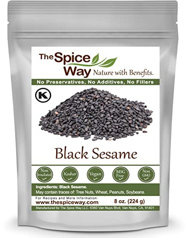 The Spice Way Black Sesame Seeds - 8 oz