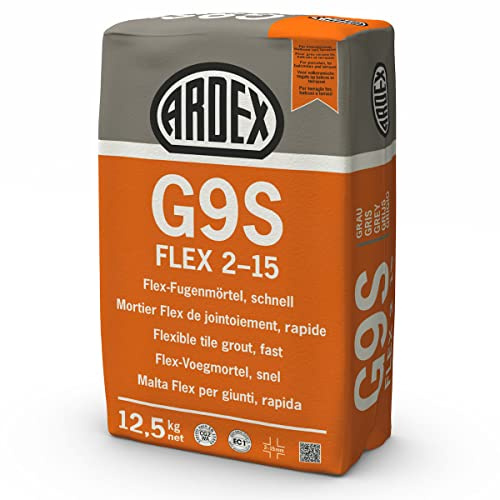 Ardex G9S Flex 2-15 Flexibler Fugenmörtel schnell 12,5kg Grau