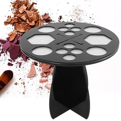 Support de séchoir à brosses, support de séchage pour pinceaux de maquillage 14 trous pour pinceaux à ongles pour pinceaux de maquillage