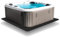 bonsport Whirlpool Unterlage eckig 240cm - Poolunterlage viereckig - Bodenschutzmatte Whirlpoolmatte Outdoor Matte, schwarz