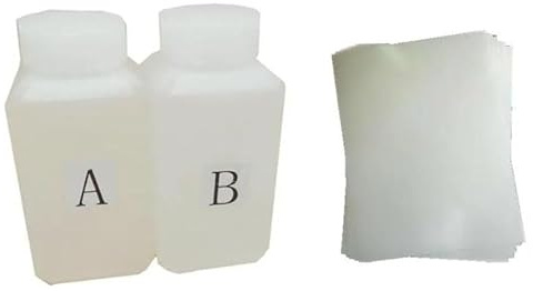 E-nkshop 100ml A+B Water Hydrographic Activator+10pcs A4 Transfer Blank Film