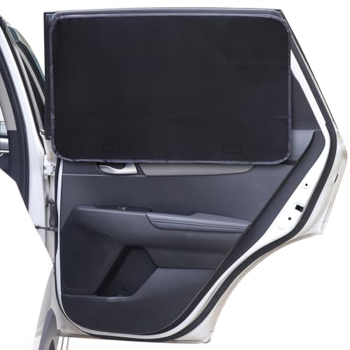 Tevlaphee Parasol Magnético para Niños, Protección UV, Cortina Termorreflectante Oscureciente para Ventanas De Auto – Ideal para Adultos Y Mascotas