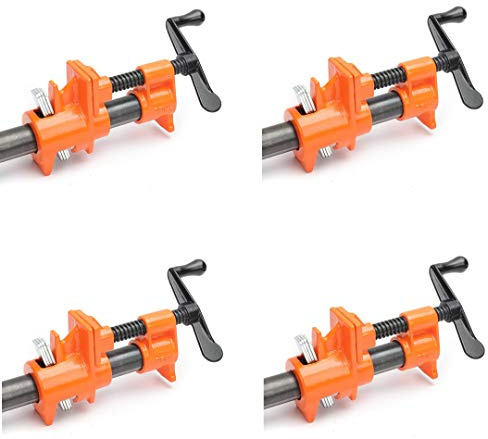 Pony 50 Pipe Clamp, Fixture for 3/4-Inch Black Pipe (Four Pack)