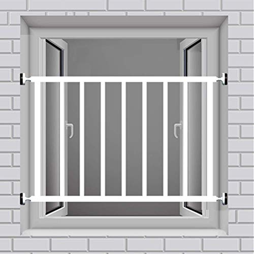 AGWa Fenêtre Garde Barres de sécurité Fenêtre Protection contre le cambriolage Grille sans perforation pour sûr à la maison,hauteur 60 cm,L70cm