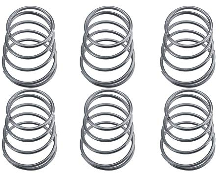 URRNDD Trimmerkopf-Zubehör, Ersatz-Trimmerkopffedern, Trimmerkopffeder, professionell für Freischneider leicht zu verformen für Rasen