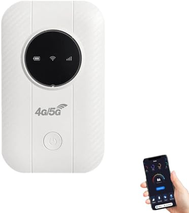 Portable Wifi, Free Internet in Your Pocket, High Speed Smart Router for Anywhere Mobile Broadband Devices, Portable 4G 5G Router for Traveling Business Trips (1)