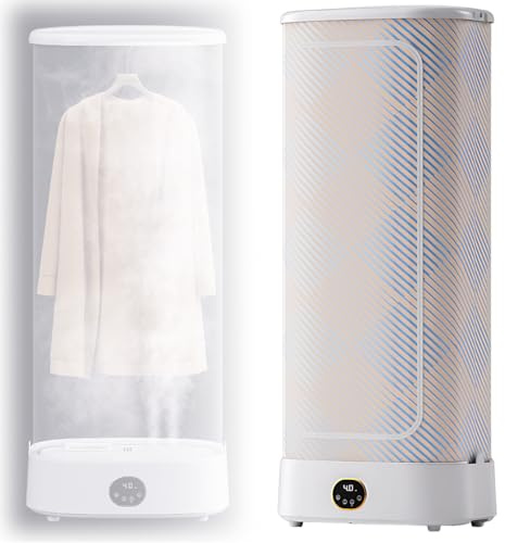 Armario De Planchado Automático, Cuidado a Vapor, Vaporizador Vertical De 1000w, Tendedero Plegable, Perfecto Para Uso En Casa Y Caravanas