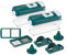 Nicer Dicer Smart Gemüseschneider, Obstschneider, Doppel-Set 12-tlg. grün, Würfel, Stifte, Streifen, Spiralen, Juliettis