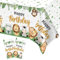 Heboland 2 Stück Tischdecke Kindergeburtstag, Dschungel Party Geburtstag Tischdecke, Happy Birthday Tischdecke für Wild One Geburtstag Deko, Safari Geburtstagsdeko Junge und Mädchen, 137 x 274cm