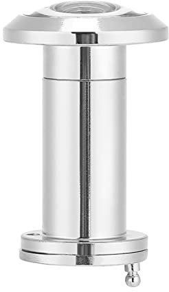 Lwuey Judas de Porte, Sécurité de 16 mm pour portes de 35 à 60 mm, Grand Angle de Vision de 200 Degrés avec Couverture Alliage Zinc Verres en Résine Confidentialité pour Bureau à Domicile Hôtel