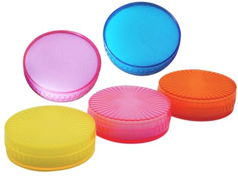BEBEMOKO 5pcs Cash Handling Sponge Finger Moistener for Office and Bank Use Non-Slip Fingertip Dampener Tool Efficient Desktop Moistener for Counting Currency and Document Handling