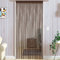 Taiyuhomes Rideau De Porte Rideau Porte Fenetre Rideau Anti Mouches pour Porte Exterieur Moustiquaire Rideaux Rideau Anti Mouche Exterieur Cloison De Séparation De Pièces (Brun, 90x200cm(35x79''))