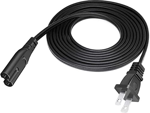 DIGITMON Replacement 3FT US 2Prong AC Power Cord Cable for ZVOX SoundBase 330 570 670 770 Sound Bar