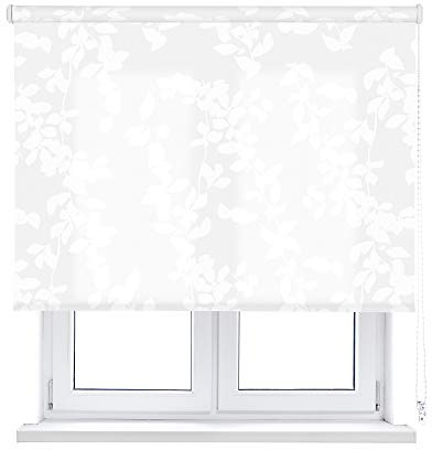 VIEWTEX | Estor Enrollable Traslúcido Estampado Polar Blanco 120 X 190cm | Decorativo | Tamiza la luz | Fabricado en España | Garantia 5 años