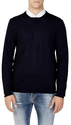 Armani Exchange 8nzm3a Felpa, Blu (Navy 1510), X-Large Uomo