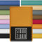 STUDIO Spannbettlaken 140x200cm - 160x200cm, Made in Green/EU, 100% Baumwolle, Markenqualität, Bettlaken Spannbetttuch Jersey 140x200-160x200 - Orange/Gold